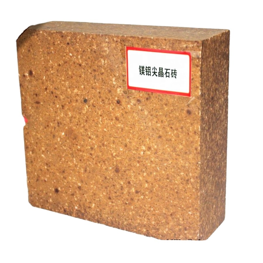 Magnesium-aluminum spinel brick for cement rotary kiln