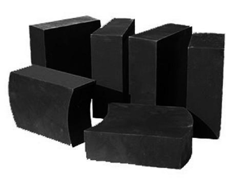 Refractory magnesia carbon bricks for steel ladle